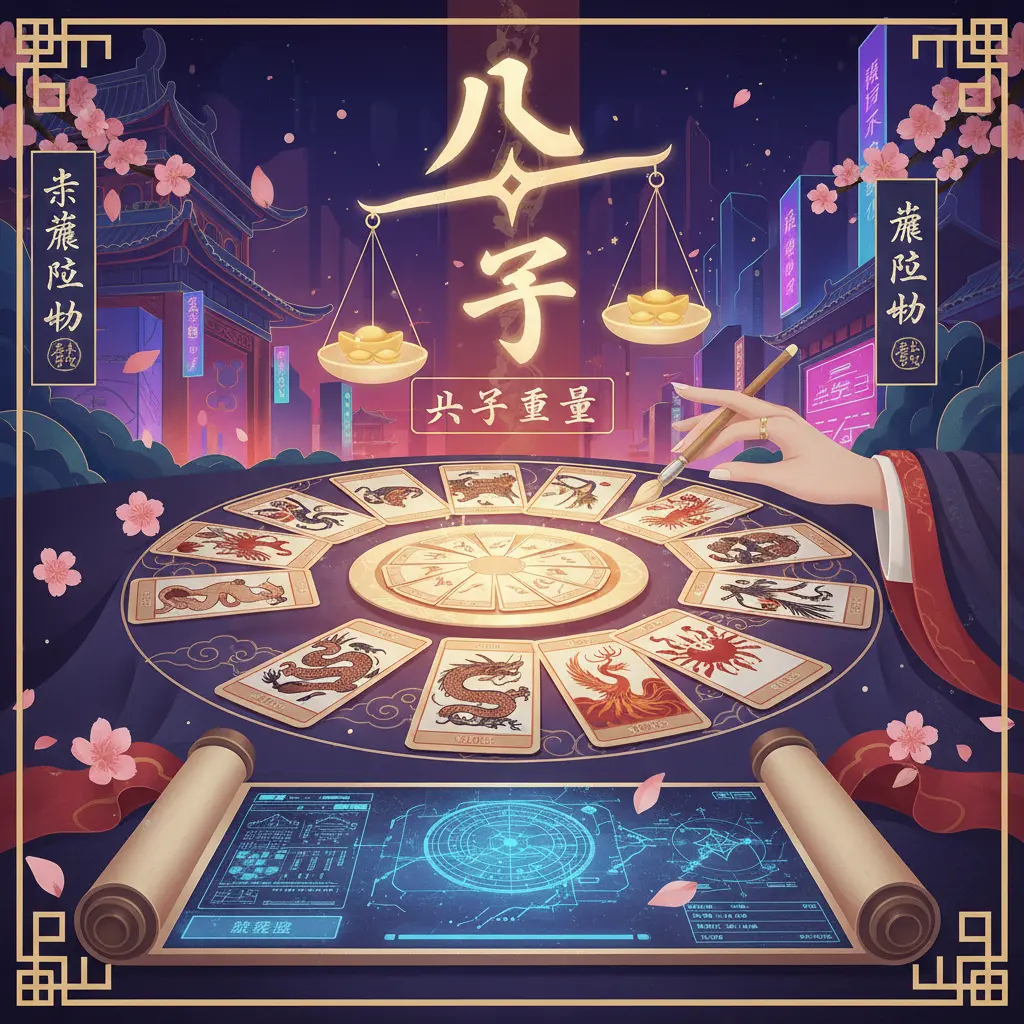 八字重量 - 塔羅牌占卜