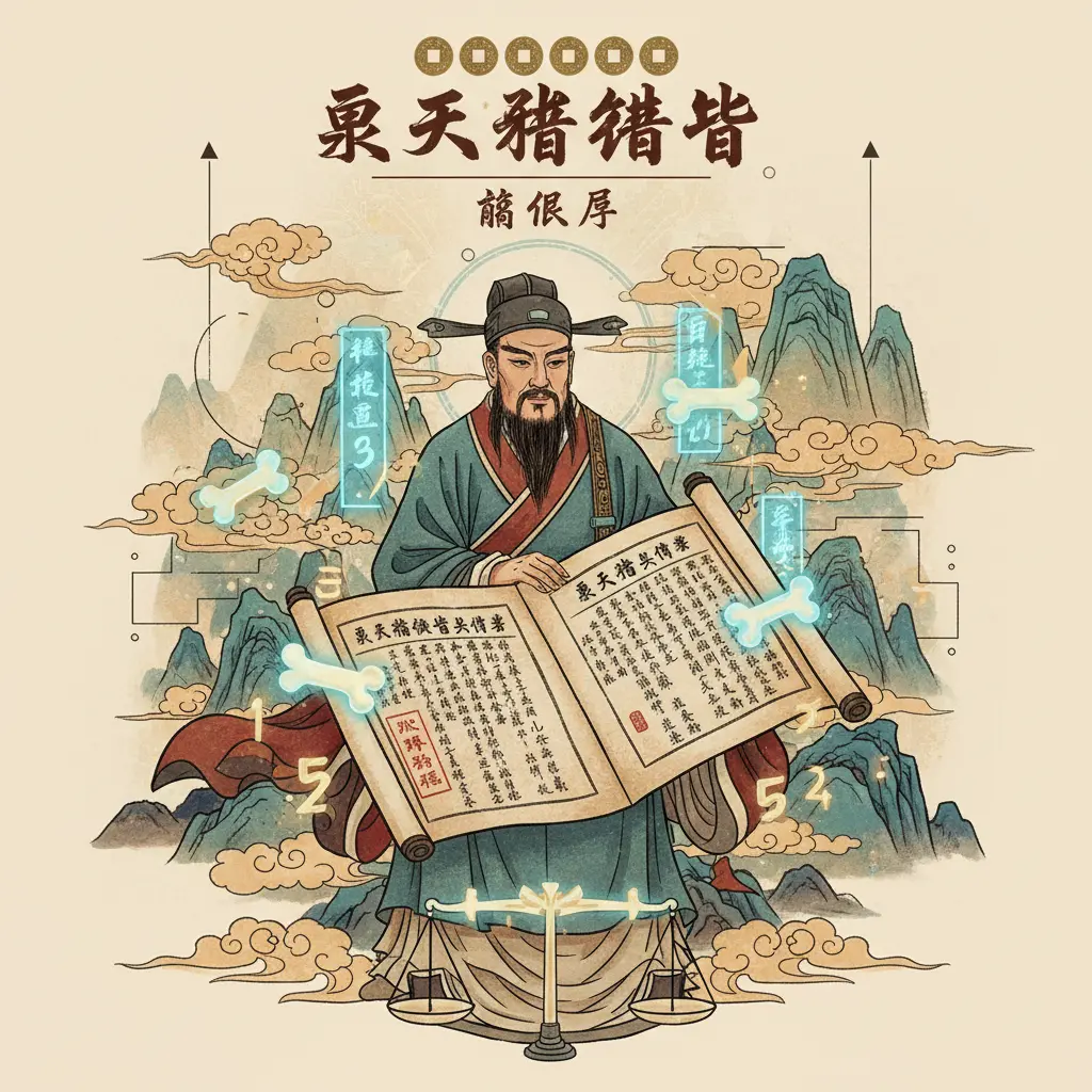 農民曆 - 袁天罡稱骨