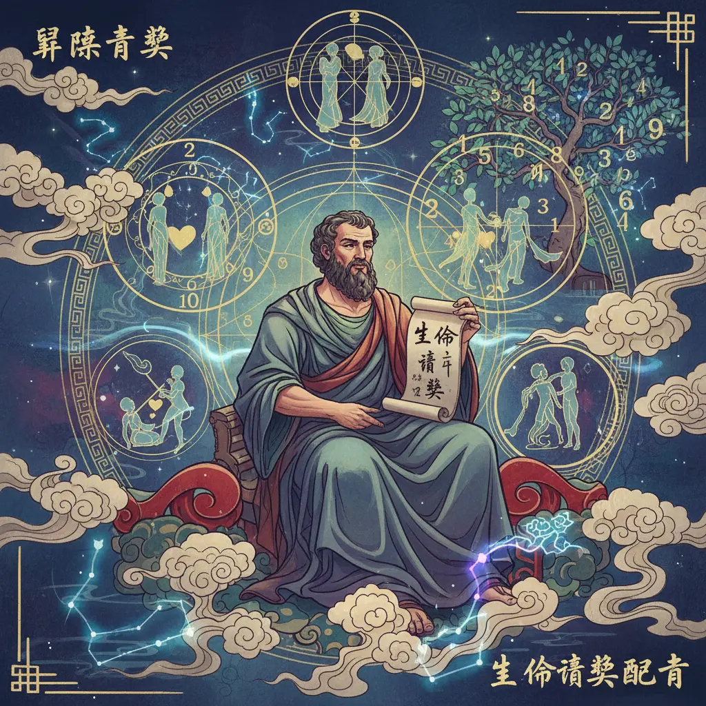 生命靈數配對 - 畢達哥拉斯