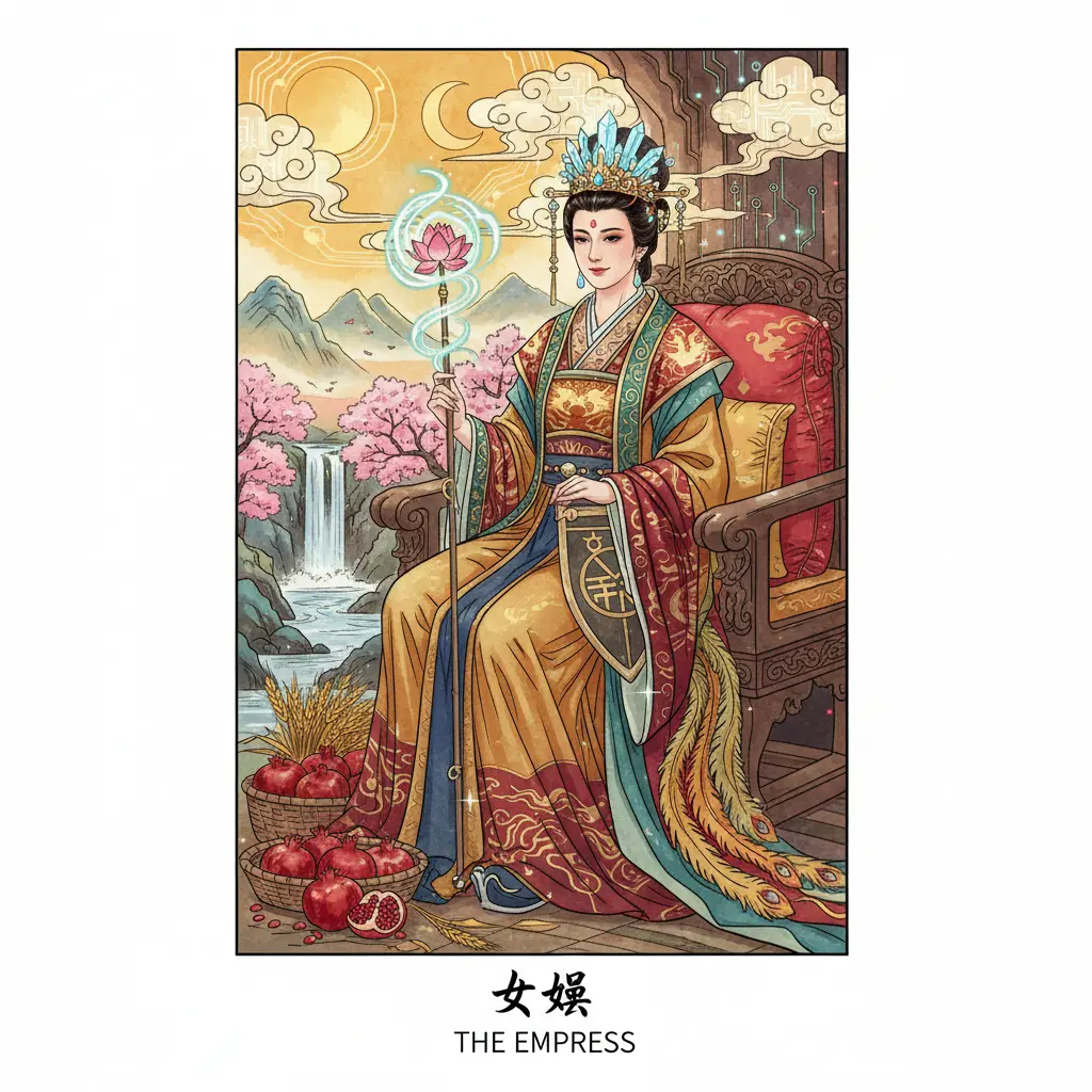 塔羅牌解讀 - 女皇