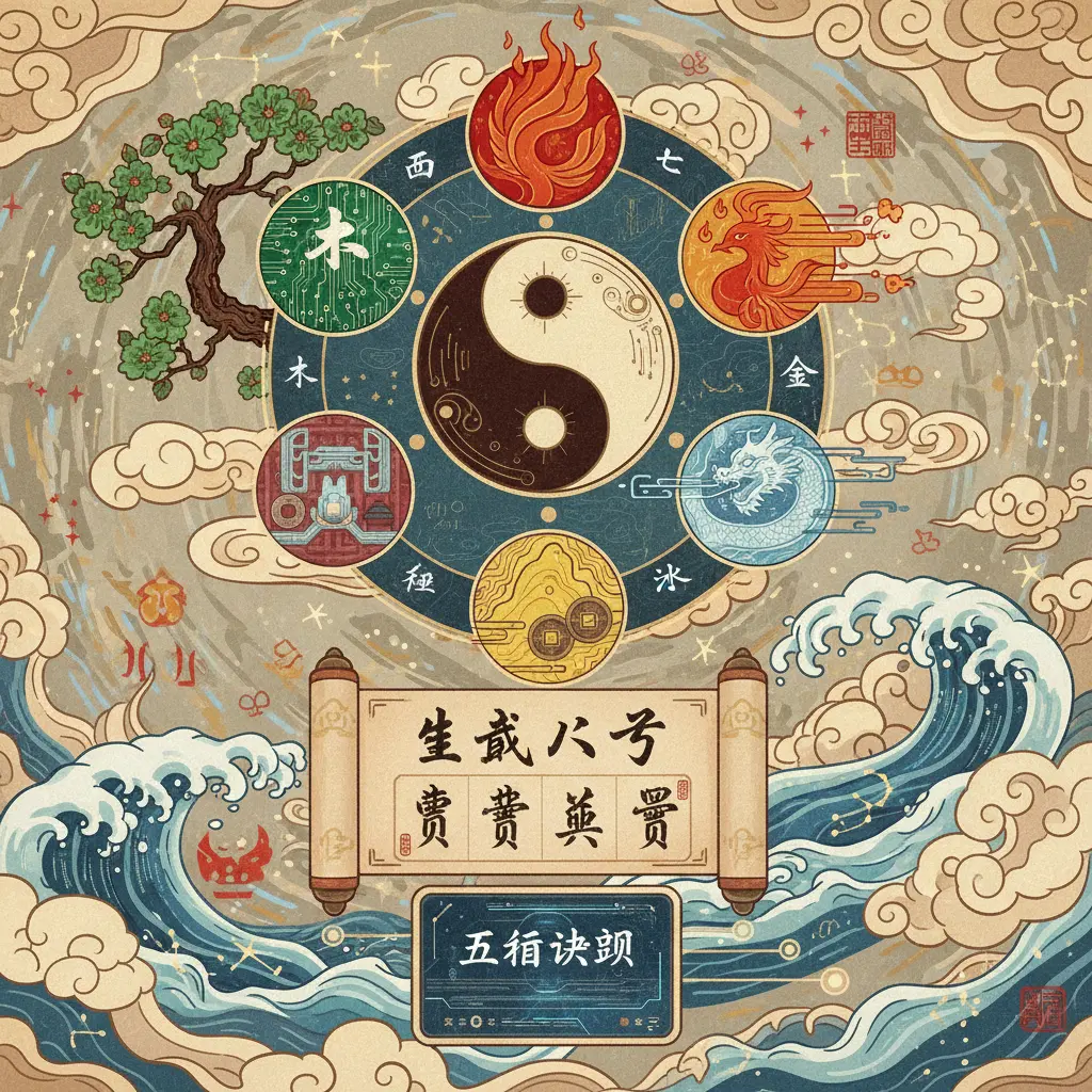 五行查詢 - 生辰八字