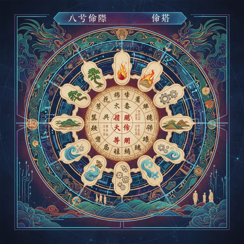 命格 - 八字命盤
