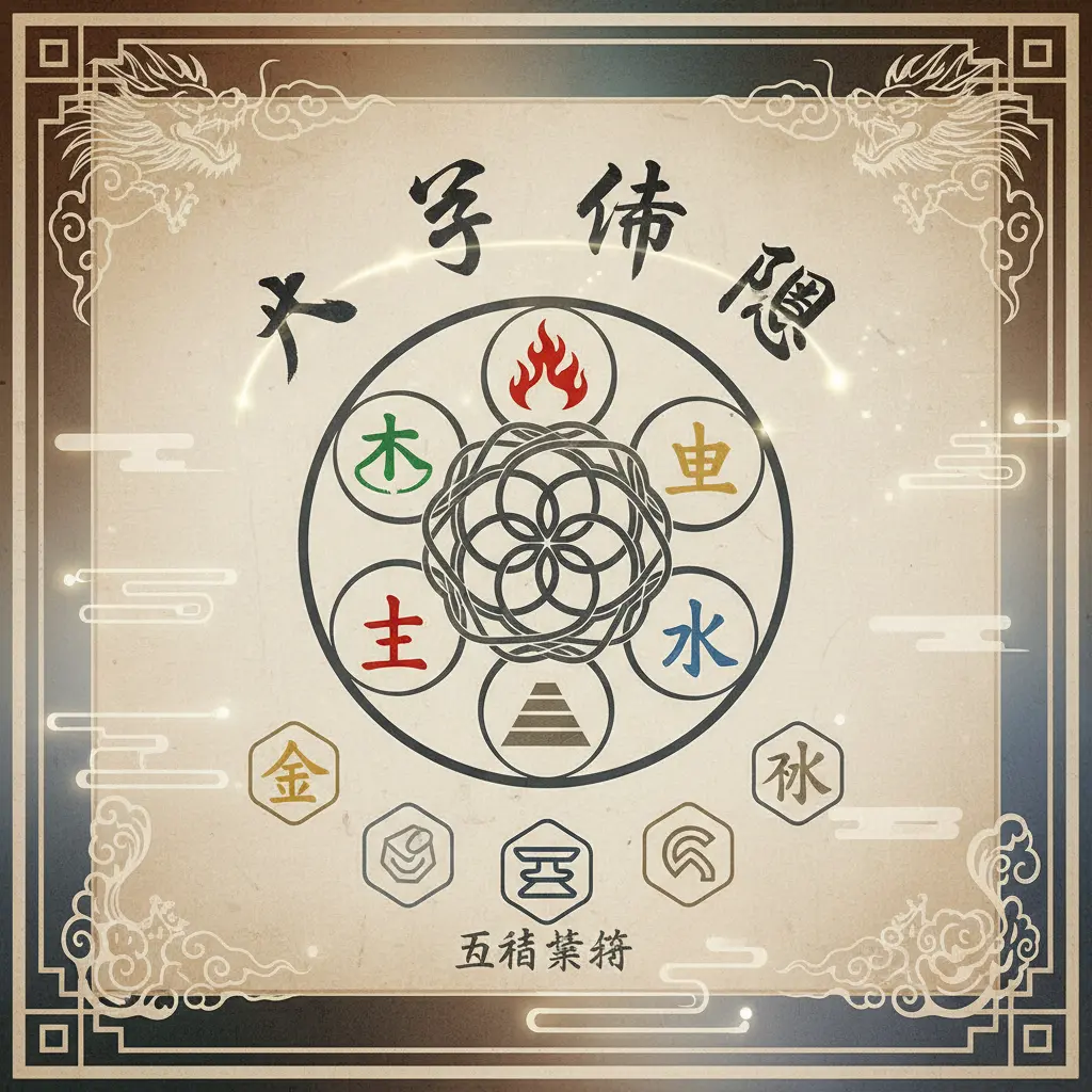 八字命盤 - 五行結構